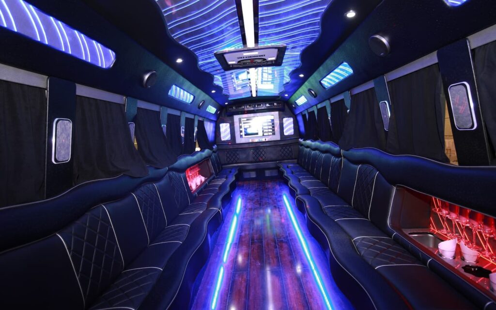 interior party bus