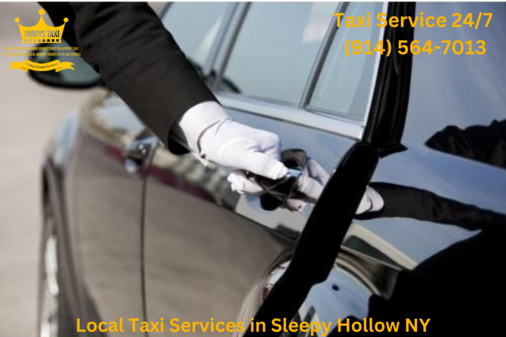 Local Taxi Services in Sleepy Hollow NY Looking for a trustworthy Local Taxi Service in Sleepy Hollow NY Jimmy’s Taxi Cabs is your go-to choice for prompt, reliable, and affordable taxi service. With our well-maintained fleet and experienced chauffeurs, we ensure a comfortable and safe journey to your destination. Whether you need a ride to the airport, a business meeting, or a night out on the town, we’ve got you covered. For the best Local Taxi Services in Sleepy Hollow NY, contact us today to experience the exceptional quality of our local taxi service near me. Trust Jimmy’s Taxi Cabs for all your transportation needs!