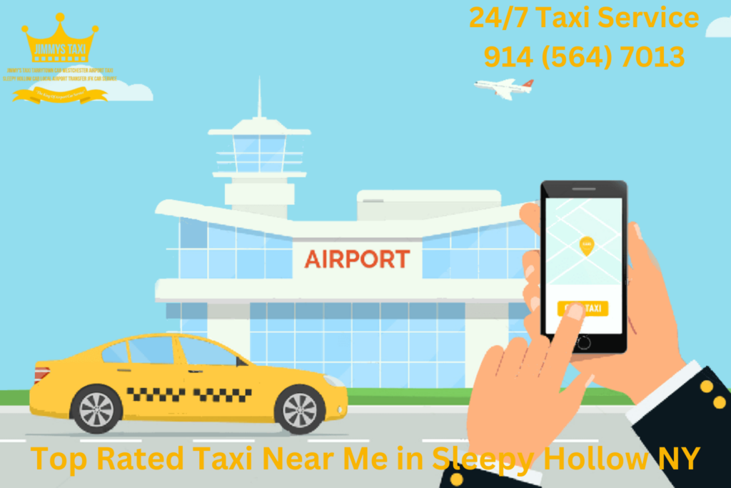 Top Rated Taxi Near Me in Sleepy Hollow NY Looking for the Top Rated Taxi Near Me in Sleepy Hollow NY Jimmy’s Taxi is highly rated for our excellent customer service and reliable rides. Our satisfied customers speak for our commitment to quality. Experience our top-rated service by calling us at 914-564-7013. For the Top Rated Taxi Near Me in Sleepy Hollow NY, trust Jimmy’s Taxi for exceptional transportation every time.
