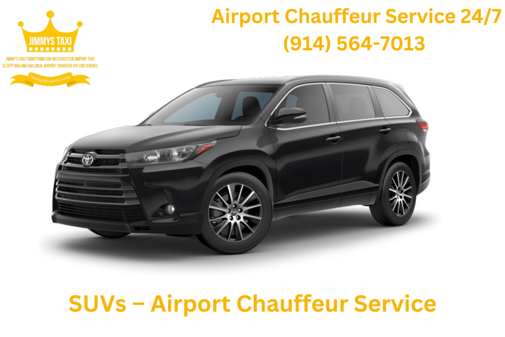SUVs – Airport Chauffeur Service Our SUVs are designed for those who need ample space for both passengers and luggage. Perfect for group travel, they are equipped for airport transportation, offering both comfort and efficiency. Whether you’re heading to the airport or embarking on a local outing, our SUVs provide a smooth ride with plenty of room for luggage. Ideal for travelers who require an airport chauffeur service, airport car service, or airport shuttle service, our SUVs ensure your journey is comfortable and hassle-free. Seating Capacity: Up to 7 passengers Luggage Capacity: 5 large suitcases + 4 carry-on bags Ideal for: Airport transfers, airport chauffeur service, airport car service, airport shuttle service, group outings, and local trips in comfort