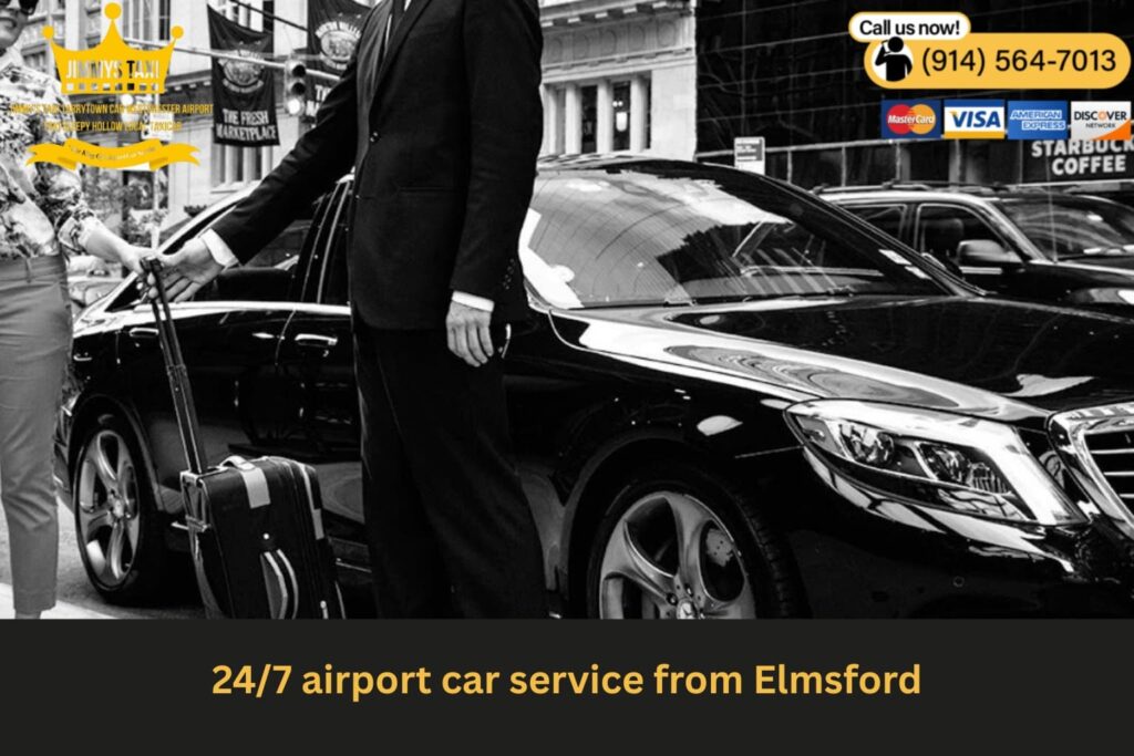 24/7 airport taxi Elmsford NY