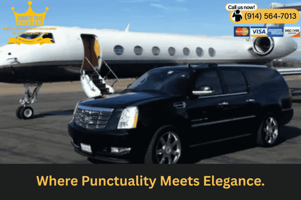 Comparison chart showing benefits of Jimmy’s luxury car service versus taxis and rideshares in East Irvington