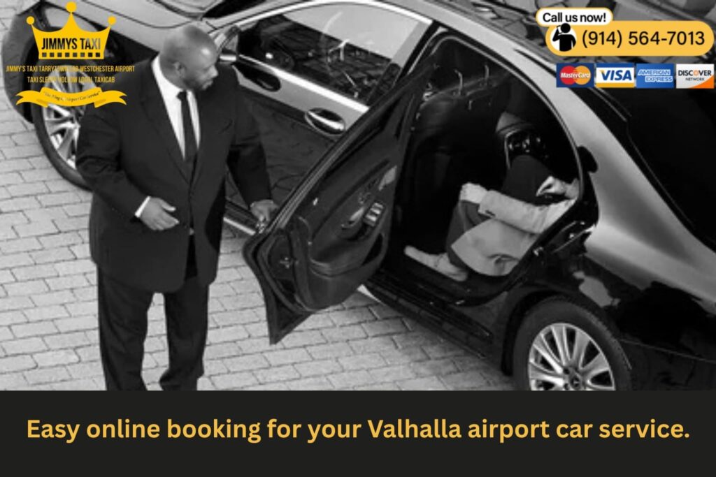 Online booking airport car service Valhalla