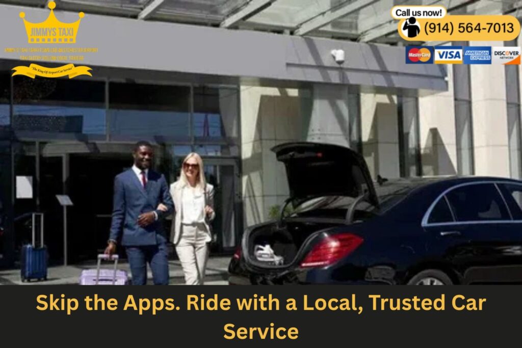 Passenger entering a clean luxury car with driver holding the door