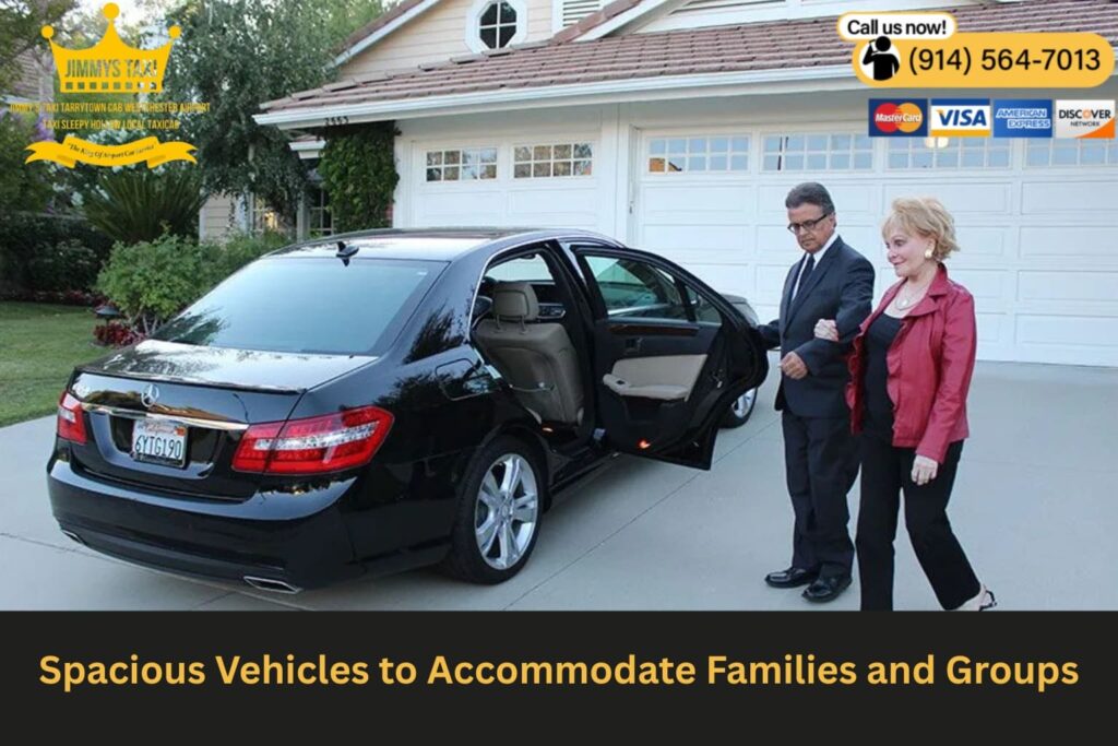 Luxury SUV ready for family pickup