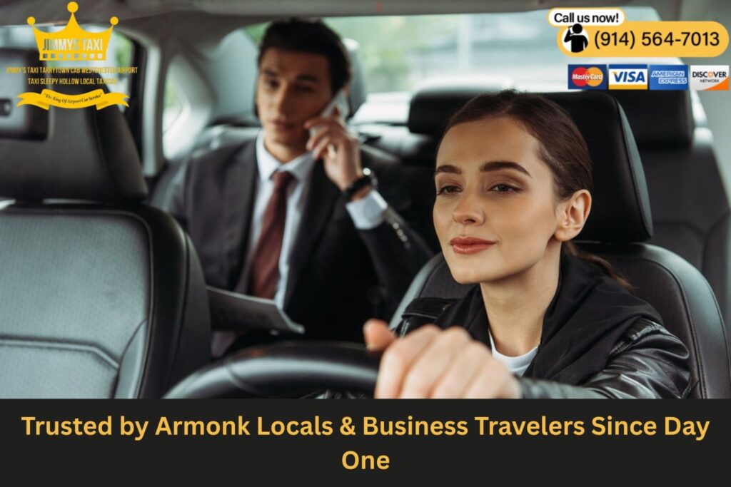 Trusted airport transportation service used by Armonk residents and professionals