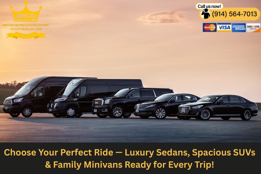 Luxury Sedans, SUVs, and Minivans for Airport Car Service Westchester NY