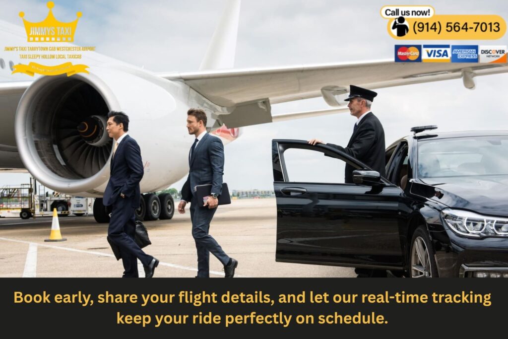 Tips to avoid taxi delays with early booking and flight tracking