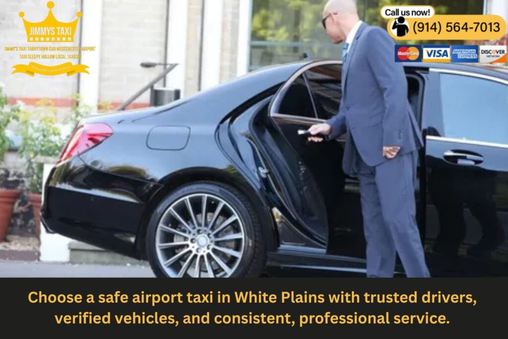 How to choose a safe airport taxi in White Plains