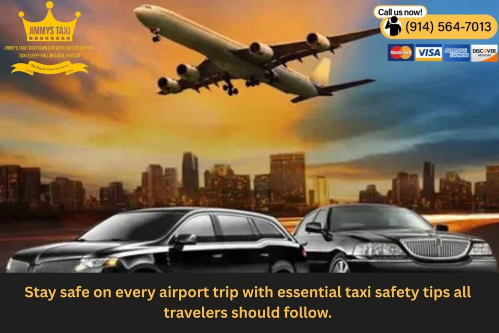 Airport taxi safety tips for travelers