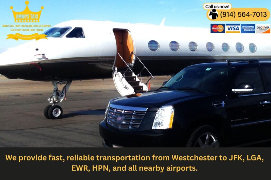 Airport transportation from Westchester to JFK LGA EWR and HPN