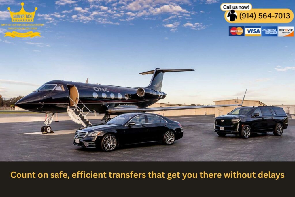 Professional driver assisting traveler with luggage at airport