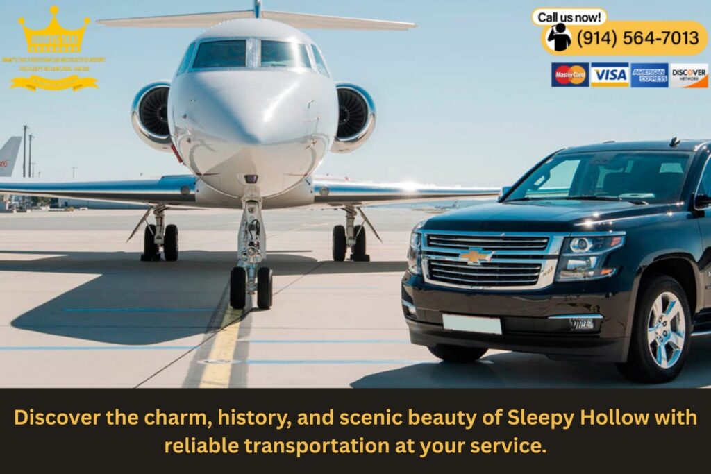 Taxi near historic Sleepy Hollow landmarks