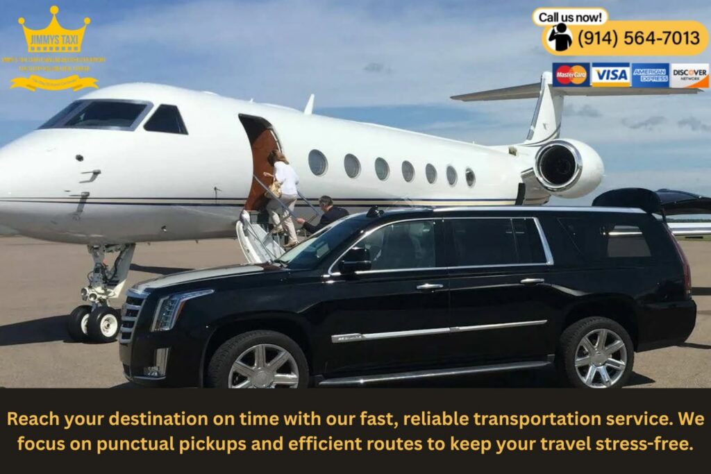 Fast and reliable taxi service arriving on time