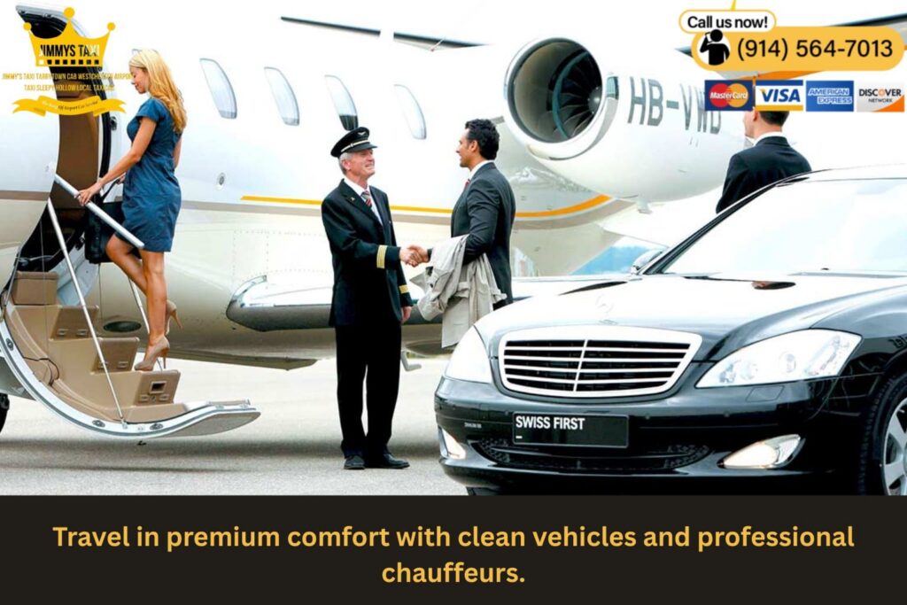 Luxury sedan providing JFK airport car service