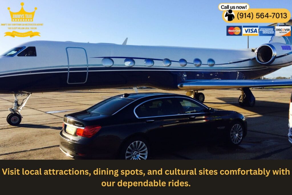 Visitors exploring attractions in Sleepy Hollow