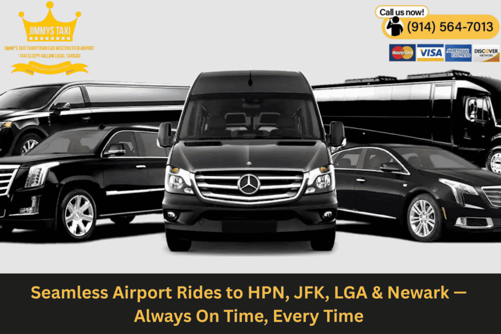 Sedans, SUVs and vans covering airport taxi rates to HPN, JFK, LGA, Newark and Teterboro